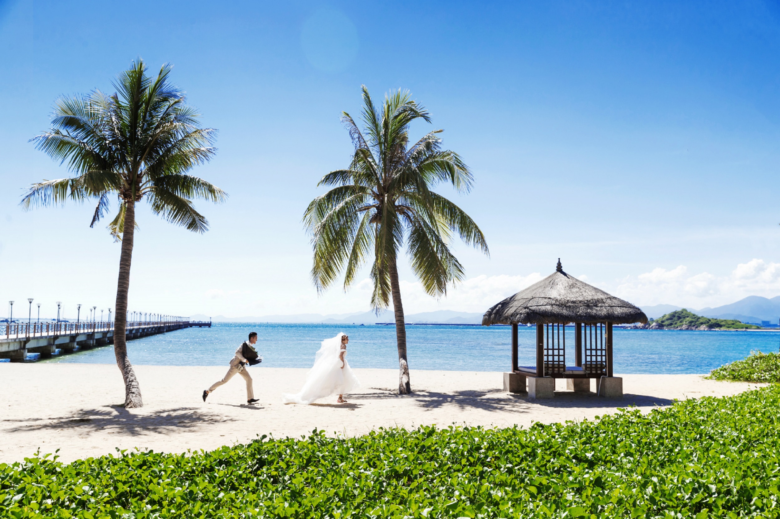 Treasure list of Sanya theme wedding elements
